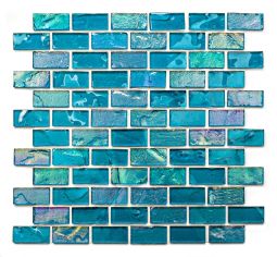 Turquoise (V1) - 1 x 2 Tiles by Sq. Ft.